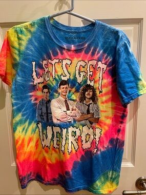 Let’s Get Weird Worhaholics Tie Due Tee Shirt Size M - Men/Women